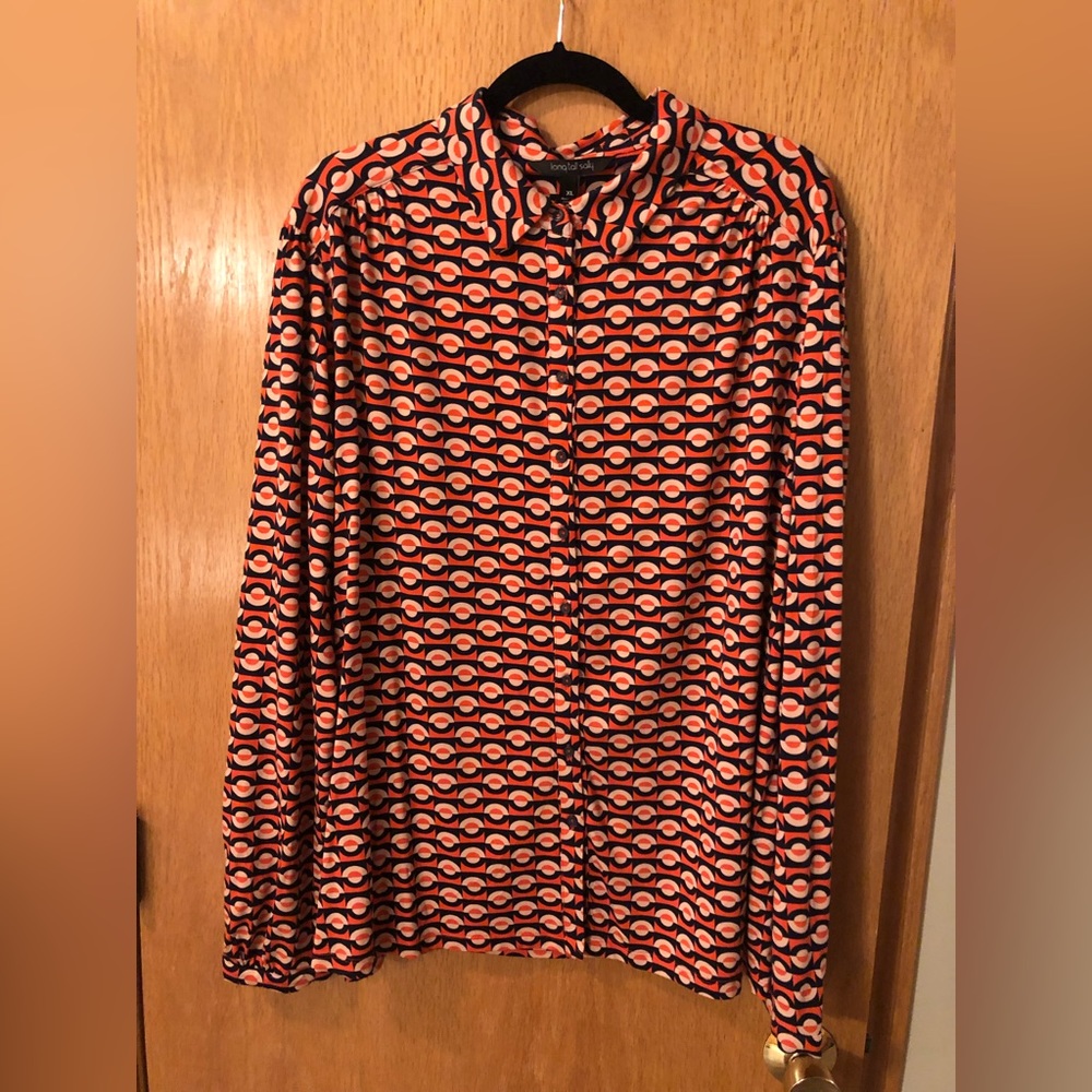 NWT XL Long Tall Sally Button-down